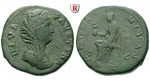 Römische Kaiserzeit, Faustina I., Frau des Antoninus Pius, Sesterz nach 141, ss+