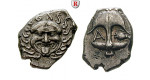 Thrakien-Donaugebiet, Apollonia Pontika, Drachme 5.-4.Jh. v.Chr., ss-vz