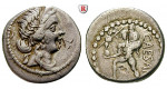Römische Republik, Caius Iulius Caesar, Denar 48-47 v.Chr., ss