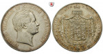 Brandenburg-Preussen, Königreich Preussen, Friedrich Wilhelm IV., Vereinsdoppeltaler 1844, ss-vz