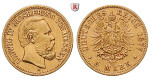 Deutsches Kaiserreich, Hessen, Ludwig IV., 5 Mark 1877, H, ss, J. 218