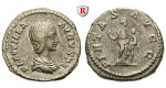 Römische Kaiserzeit, Plautilla, Frau des Caracalla, Denar 203, ss-vz