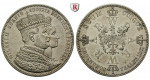 Brandenburg-Preussen, Königreich Preussen, Wilhelm I., Krönungstaler 1861, f.vz