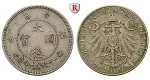 Nebengebiete, Kiautschou, 5 Cent 1909, A, ss-vz, J. 729