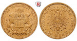 Deutsches Kaiserreich, Hamburg, 20 Mark 1876, J, ss-vz, J. 210