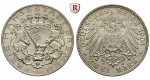 Deutsches Kaiserreich, Bremen, 2 Mark 1904, J, vz-st, J. 59