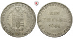 Hessen, Hessen-Kassel, Wilhelm II. und Friedrich Wilhelm, Taler 1842, ss