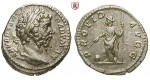 Römische Kaiserzeit, Septimius Severus, Denar 198-200, f.vz