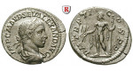 Römische Kaiserzeit, Severus Alexander, Denar 223, vz-st