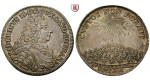 Sachsen, Sachsen-Gotha-Altenburg, Friedrich II., 1/2 Reichstaler 1717, vz