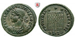 Römische Kaiserzeit, Constantius II., Caesar, Follis 328-329, vz+