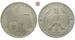 Weimarer Republik, 3 Reichsmark 1929, Waldeck, A, ss-vz, J. 337