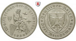 Weimarer Republik, 3 Reichsmark 1930, Vogelweide, A, ss-vz, J. 344