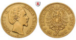 Deutsches Kaiserreich, Bayern, Ludwig II., 10 Mark 1875, D, ss, J. 196