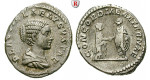 Römische Kaiserzeit, Plautilla, Frau des Caracalla, Denar 202, ss-vz/ss