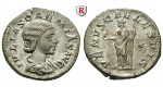 Römische Kaiserzeit, Julia Soaemias, Mutter des Elagabal, Denar 218-222, ss-vz
