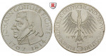 Bundesrepublik Deutschland, 5 DM 1964, Fichte, J, vz+, J. 393