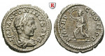 Römische Kaiserzeit, Elagabal, Denar 219, vz/ss-vz