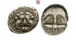 Thrakien-Donaugebiet, Apollonia Pontika, Drachme 5.-4.Jh. v.Chr., ss