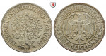 Weimarer Republik, 5 Reichsmark 1927, Eichbaum, D, vz, J. 331