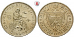 Weimarer Republik, 3 Reichsmark 1930, Vogelweide, D, vz, J. 344