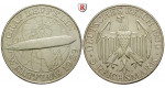 Weimarer Republik, 5 Reichsmark 1930, Zeppelin, A, vz, J. 343