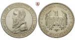 Weimarer Republik, 5 Reichsmark 1927, Uni Tübingen, F, vz/vz+, J. 329