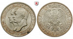 Deutsches Kaiserreich, Preussen, Wilhelm II., 3 Mark 1911, Universität Breslau, A, vz+, J. 108