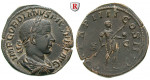 Römische Kaiserzeit, Gordianus III., Sesterz 238-244, ss-vz/ss