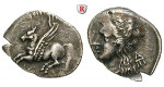 Korinthische Kolonien, Acarnania, Leucas, Drachme ca. 2. H. 4. Jh. v.Chr., ss