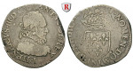 Frankreich, Henri III., Teston 1575, ss