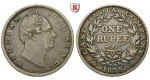 Indien, Britisch-Indien, William IV., Rupee 1835, ss