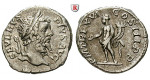 Römische Kaiserzeit, Septimius Severus, Denar 208, ss-vz
