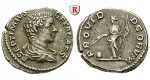 Römische Kaiserzeit, Geta, Caesar, Denar 203-208, f.vz