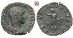 Römische Kaiserzeit, Gordianus III., Sesterz 241-243, ss+