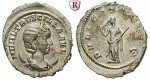 Römische Kaiserzeit, Herennia Etruscilla, Frau des Traianus Decius, Antoninian 249-251, vz+