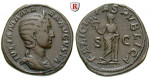 Römische Kaiserzeit, Julia Mamaea, Mutter des Severus Alexander, Sesterz 222-235, ss+