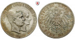 Deutsches Kaiserreich, Braunschweig, Ernst August, 5 Mark 1915, Ohne Lüneburg, A, vz/vz-st, J. 56
