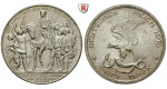 Deutsches Kaiserreich, Preussen, Wilhelm II., 3 Mark 1913, Der König rief, vz-st/vz, J. 110