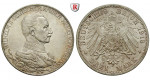Deutsches Kaiserreich, Preussen, Wilhelm II., 3 Mark 1913, Regierungsjubiläum, A, vz/vz-st, J. 112