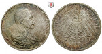 Deutsches Kaiserreich, Preussen, Wilhelm II., 3 Mark 1913, Regierungsjubiläum, A, f.st, J. 112