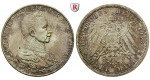 Deutsches Kaiserreich, Preussen, Wilhelm II., 3 Mark 1913, Regierungsjubiläum, A, vz-st, J. 112