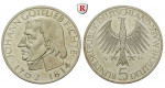 Bundesrepublik Deutschland, 5 DM 1964, Fichte, J, vz+, J. 393
