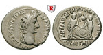 Römische Kaiserzeit, Augustus, Denar 2 v.-4 n.Chr., ss+