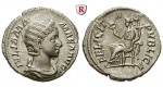 Römische Kaiserzeit, Julia Mamaea, Mutter des Severus Alexander, Denar, vz