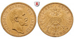 Deutsches Kaiserreich, Anhalt, Friedrich I., 20 Mark 1901, Portrait / Reichsadler, A, 7,17 g fein, ss-vz, J. 181
