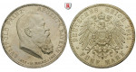 Deutsches Kaiserreich, Bayern, Luitpold, Prinzregent, 5 Mark 1911, 90. Geburtstag, D, vz aus PP, J. 50