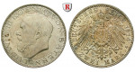 Deutsches Kaiserreich, Bayern, Ludwig III., 2 Mark 1914, D, f.vz/vz-st, J. 51