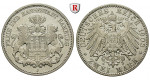 Deutsches Kaiserreich, Hamburg, 2 Mark 1908, J, ss-vz, J. 63