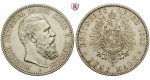Deutsches Kaiserreich, Preussen, Friedrich III., 5 Mark 1888, A, ss-vz, J. 99